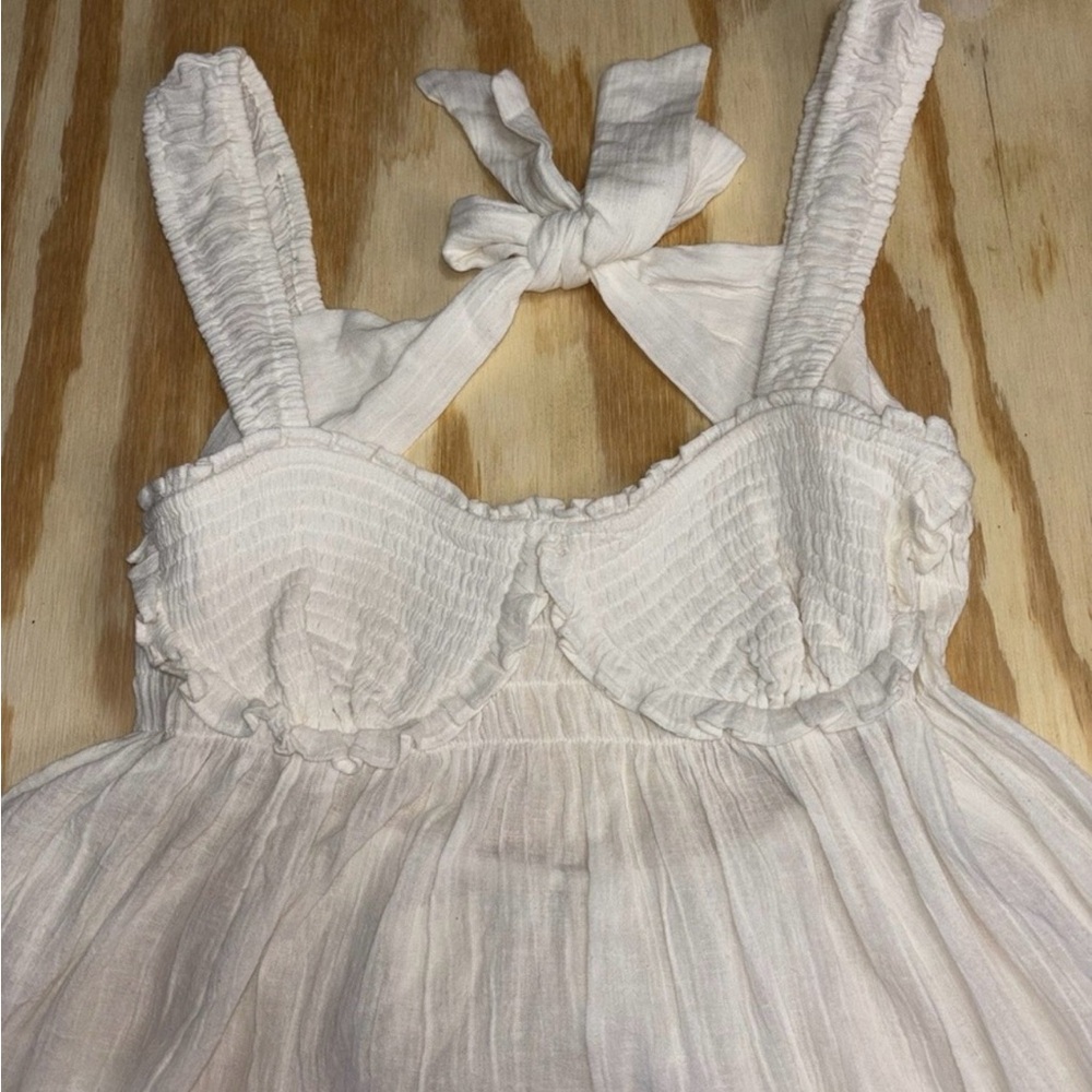 Free People White Maxi Dress